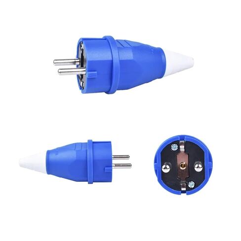 16A 220V-240V 2P+E IP44 air Conditioning Industrial Plug Socket Cable Power Connector in Kuwait