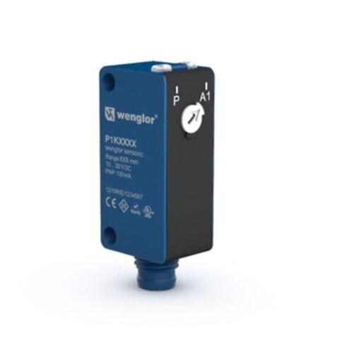 WENGLOR P1KH004 100MA, 10-30 VDC, 150 MM Range, 30-150 MM Setting Range, -40 to +60 Degree C, IP67/IP68, M8 3-PIN Connection, PHOTOELECTRIC Sensor, PNP N/O, Reflex Sensor, with Background Suppression in Kuwait