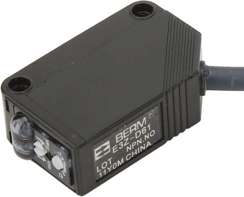 المستشعر الكهروضوئي E3Z-D61، تقنية الانعكاس المنتشر، مسافة اكتشاف 100 مم، مناسب لآليات وآلات الأبواب الأوتوماتيكية in Kuwait