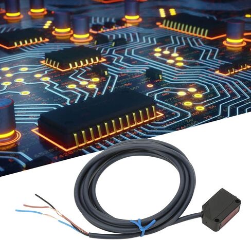 المستشعر الكهروضوئي E3Z-D61، تقنية الانعكاس المنتشر، مسافة اكتشاف 100 مم، مناسب لآليات وآلات الأبواب الأوتوماتيكية in Kuwait
