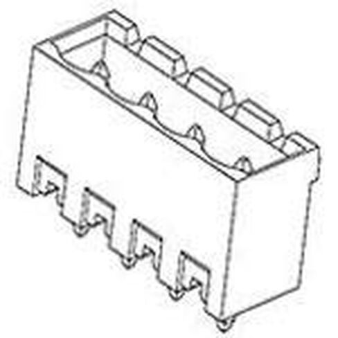 Molex/Waldom, 39521-1004, Conn Shrouded Header HDR 4 POS 5mm Solder ST Thru-Hole Eurostyle™ (223 عنصر/عناصر) in Kuwait