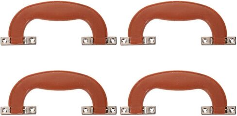 MERRYHAPY 4pcs Luggage Handle Replacement Set with Ergonomic Plastic Grip and High Strength Metal Frame, Versatile Style Handles for Cosmetic Cases, Toolboxes, and Suitcases, for Frequent in Kuwait