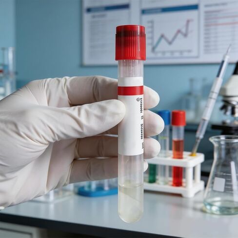 50 PCS VIRTUOSE PRP Tubes 10ML ACD Gel and Anticoagulant Glass Tubes for Lab Centrifuge Use in Kuwait
