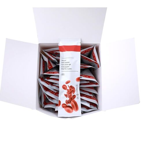 50 PCS VIRTUOSE PRP Tubes 10ML ACD Gel and Anticoagulant Glass Tubes for Lab Centrifuge Use in Kuwait