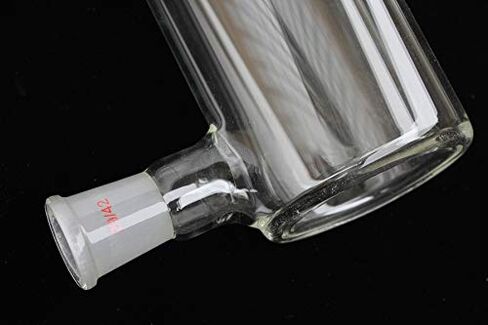 2L Glass Dry Ice Cold Trap with 100mm O.D and 29/42 Joints - Efficient Vacuum Trap for Solvent Collection in Kuwait