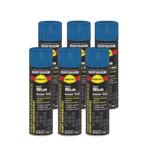 Rust-Oleum 209718 V2100 System Farm Equipment Spray Paint, 20-Ounce, Ford Blue, 6-Pack in Kuwait
