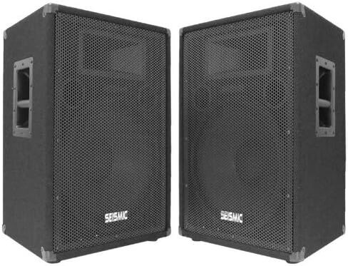 Seismic Audio - FL-15P - Pro Audio PA/DJ 15" Speaker - 100% Birch Plywood - 400 Watts RMS each in Kuwait