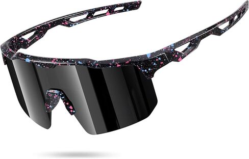 KUGUAOK Youth Baseball Sunglasses for Boys Girls Softball Cycling Sports Sun Glasses for Kids Lightweight Frame Goggles-A in Kuwait