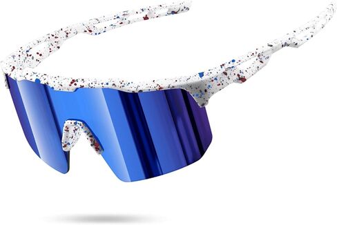 KUGUAOK Youth Baseball Sunglasses for Boys Girls Softball Cycling Sports Sun Glasses for Kids Lightweight Frame Goggles-A in Kuwait