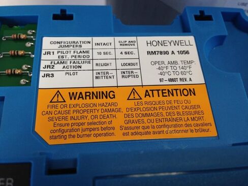 Honeywell RM7890A1056 On/Off Primary Control Microprocessor Burner Control in Kuwait