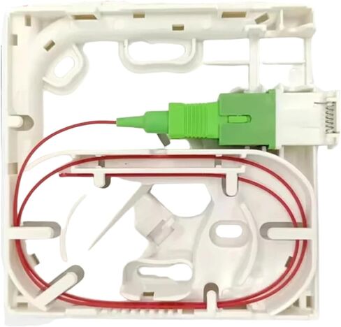 10-80Pcs/Carton 1-core Plug PTO Box Set Single Mode SC/FTTH wall Type Optical Fiber sc(10PCS) in Kuwait
