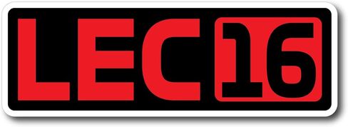LEC 16 Sticker - LEC002 in Kuwait