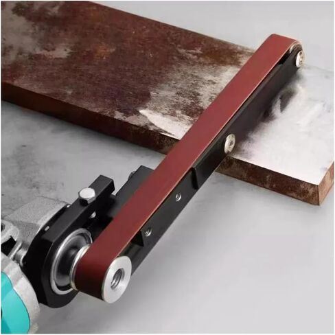 Angle Grinder To Belt Sander Converter - Sanding Belt Adapter Angle Grinder Belt Sander Adapter for 100/115/125 in Kuwait