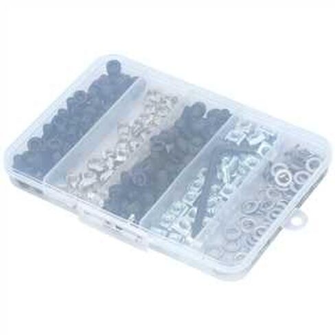 210Pcs Aluminum Extrusion M5 T-Nuts Screws Kit for 2020 2040 8020 Series Aluminum Extrusion Accessories Rail M5X8 M5X10 with Hex Wrench in Kuwait