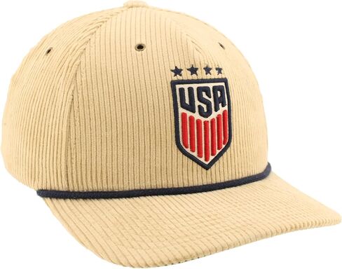 قبعة كرة قدم للسيدات مرخصة رسميًا من USWNT، قبعة Snapback من القماش القطني in Kuwait