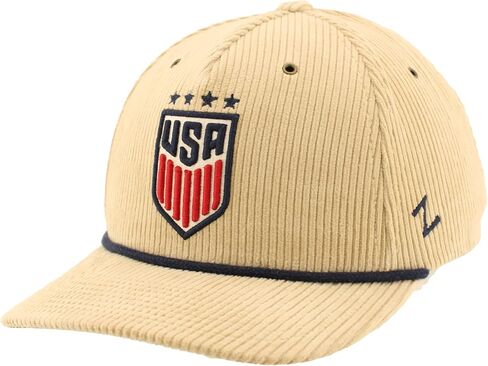 قبعة كرة قدم للسيدات مرخصة رسميًا من USWNT، قبعة Snapback من القماش القطني in Kuwait