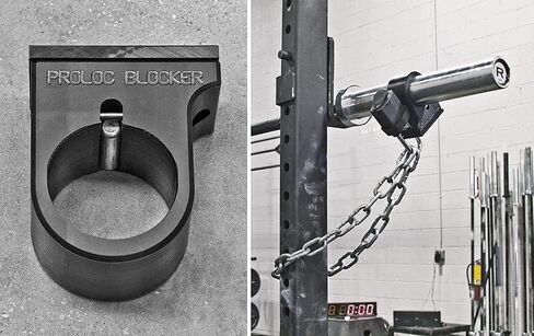 قفل حديدي مضاد للسرقة من ProlocCollars للقضبان الأولمبية، صنع في الولايات المتحدة الأمريكية | حافظ على الحديد الخاص بك آمنًا وآمنًا in Kuwait
