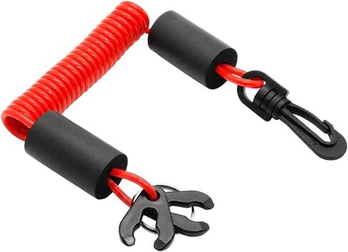 Floatable Boat Kill Switch Lanyard with Backup Key & Flotation Foam in Saudi Arabia