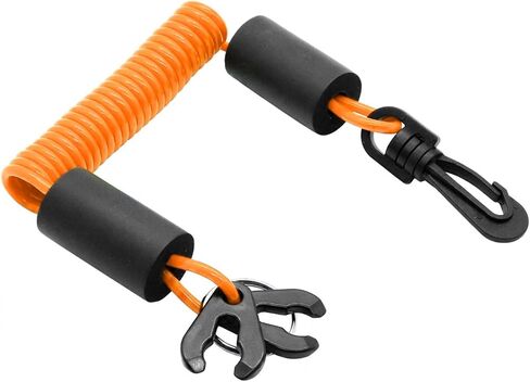 Floatable Boat Kill Switch Lanyard with Backup Key & Flotation Foam in Kuwait