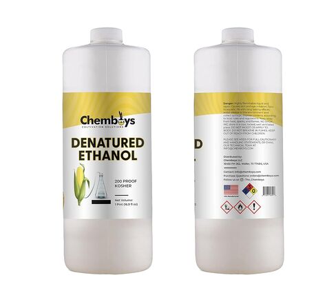 Denatured Ethanol Ethyl Alcohol, High Purity Methylated Spirits – Laboratory Grade Solvent Denatured with Heptane for Plant Extraction - Made in USA - Gallon (128 fl oz) in Kuwait