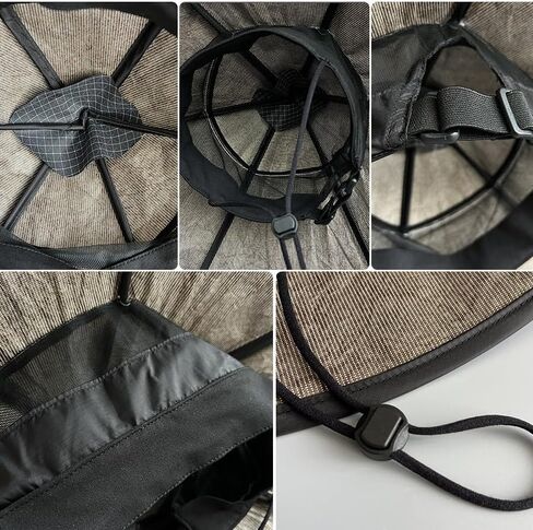 ASTA Gear في الهواء الطلق قبعة الشمس واسعة حافة قبعة الشمس خفيفة غير نافذ للمطر قابلة للطي Sunproof للرجال النساء المشي لمسافات طويلة الظهر الصيد الفضة in Kuwait