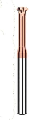 1 قطعة HRC60 M1 .2 .4 .6 M2 .5 M3-M24 قاطع سن اللولب من الكربيد CNC سن واحد (سن واحد ، M1.0X0.25 D4) in Kuwait