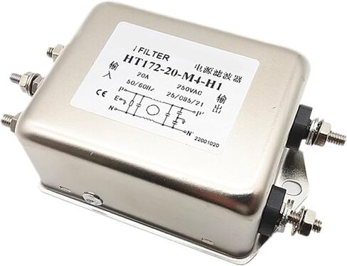 Single-Phase AC Power Filter HT172-20-M4-H1 20A Switching Supply(Ht172-20-l8-h1 20a) in Kuwait