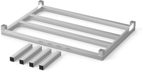 Aluminum Dunnage Rack 36" x 24" | 12" Off The Floor | 1200 Lbs Capacity in Kuwait
