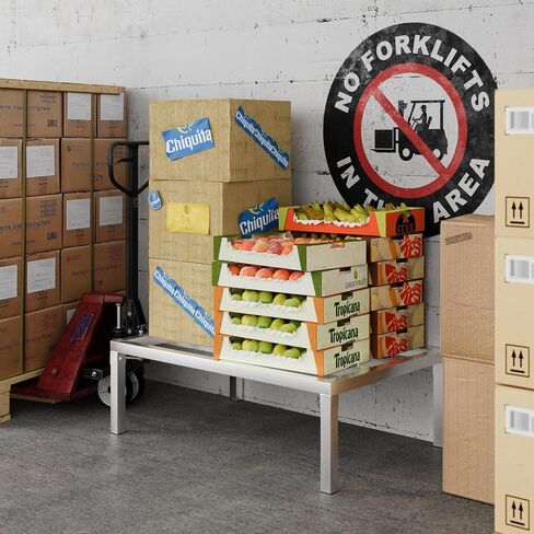 Aluminum Dunnage Rack 36" x 24" | 12" Off The Floor | 1200 Lbs Capacity in Kuwait