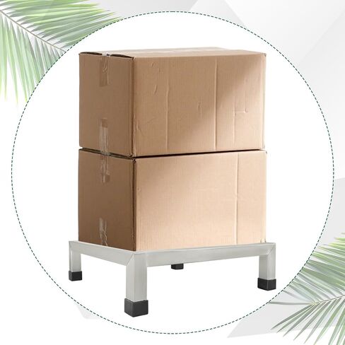 4 Pcs Dunnage Rack 13.8X 13.8 x 3.9in Stainless Steel Dunnage Rack 2000 LBS Storage Shelves for Restaurant Kitchens Shop Commercial Food Service in Kuwait