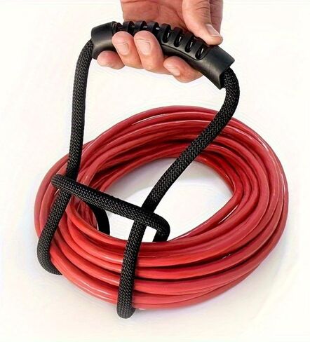 Cable Ties,Storage Strap with Handle, Extension Cord Organizer, Hose Holder, Storage Space Saving, Air/Water Hose Organizer for Your Home, Garage, Boat, RV and More, 17.54IN in Kuwait