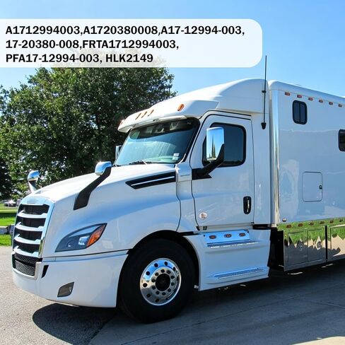 حزام تقييد غطاء محرك السيارة شديد التحمل لـ Freightliner Cascadia متوافق مع A1712994003 A1720380008،A17-12994-003، 17-20380-008،FRTA1712994003، PFA17-12994-003، HLK2149 in Kuwait