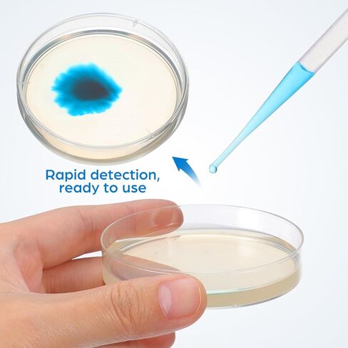 DOITOOL 20 PCS Petri Dishes with Agar Prepoured Agar for Science Project Plates Laboratory Science Experiment Supplies for School Medical Research in Kuwait