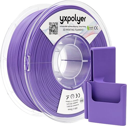 YXPOLYER ASA Filament 1.75mm 1kg Olive Drab 3D Printer Filament, UV Rain Heat Weather Resistant for Outdoor Use and Summer Camping Hiking Print, Easy Printing for Beginners with AMS-Compatible Spool in Kuwait
