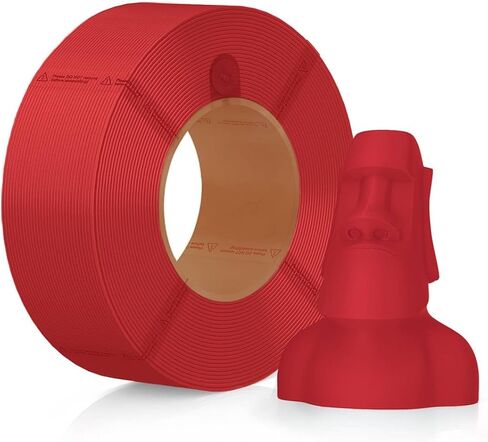 Bambu Lab PLA Matte Filament 1.75mm 1kg Spool - PLA 3D Printer Filament, Smooth Finish, Low Warp, Easy to Print, Compatible with Bambu Lab & Most FDM 3D Printers - Desert Tan (11401) - Refill in Kuwait