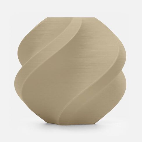 Bambu Lab PLA Matte Filament 1.75mm 1kg Spool - PLA 3D Printer Filament, Smooth Finish, Low Warp, Easy to Print, Compatible with Bambu Lab & Most FDM 3D Printers - Desert Tan (11401) - Refill in Kuwait