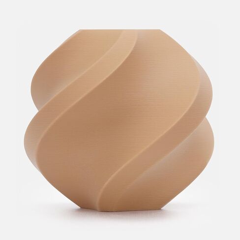 Bambu Lab PLA Matte Filament 1.75mm 1kg Spool - PLA 3D Printer Filament, Smooth Finish, Low Warp, Easy to Print, Compatible with Bambu Lab & Most FDM 3D Printers - Desert Tan (11401) - Refill in Kuwait