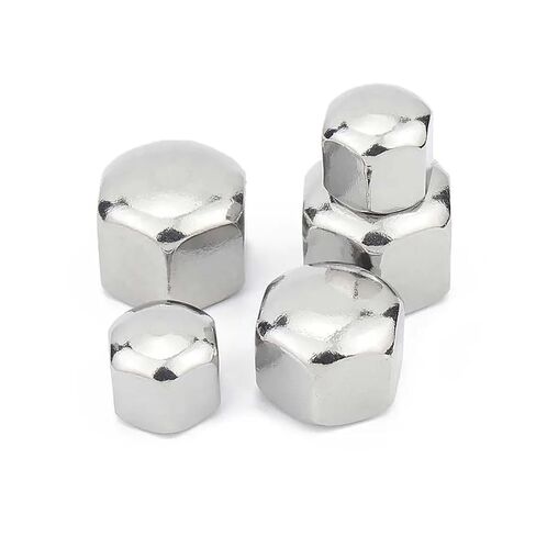 1/20pcs 304 A2-70 Stainless Steel Hex Hexagon Short Low Thin Cap Acorn Nut M3 M4 M5 M6 M8 M10 M12 M14 M16 Cover Blind DIN917(5pcs M10) in Kuwait