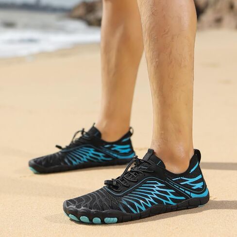 New Couple Water Shoes Five Toes Quick Dry Barefoot for Swimming Hiking Cycling Outdoor Sports Beach Surfing Diving Lightweight Comfortable in Kuwait