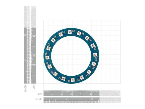 1pc Grove - RGB LED Ring (16-WS2813 Mini) in Saudi Arabia