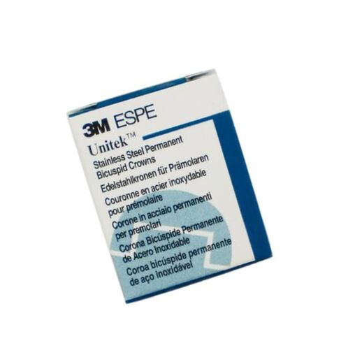 3M ESPE 900311 Unitek Permanent Stainless Steel Crowns #1UL First Molar Upper Left 5/Pk in Kuwait