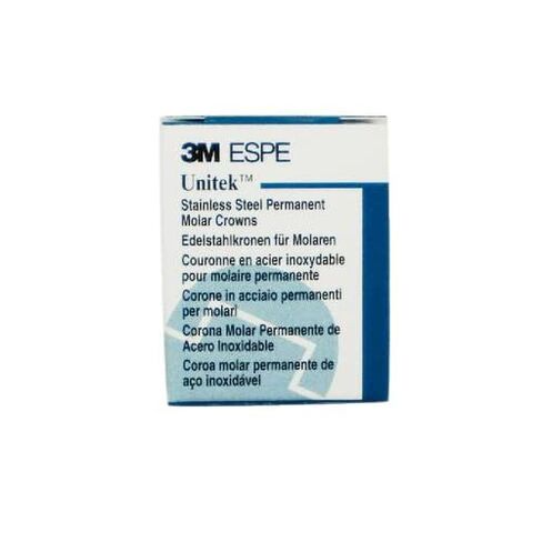 3M ESPE 900324 Unitek تيجان دائمة من الفولاذ المقاوم للصدأ #4UR أول ضرس علوي يمين 5/Pk in Kuwait