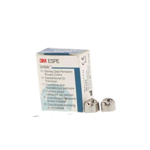 3M ESPE 900324 Unitek تيجان دائمة من الفولاذ المقاوم للصدأ #4UR أول ضرس علوي يمين 5/Pk in Kuwait
