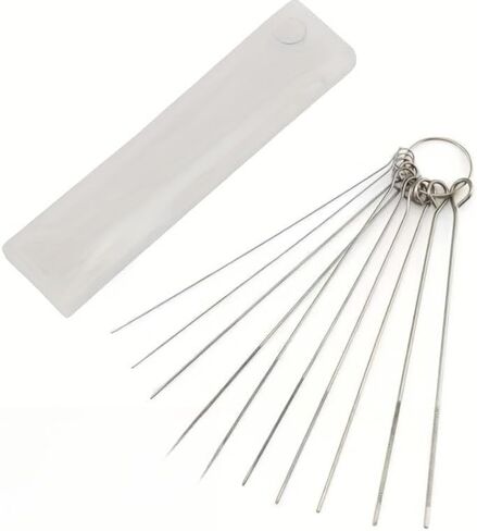 10-Piece Stainless Steel Shower Cleaning Kit with Multiple Brush Sizes for Shower Heads and Bathroom Fixtures,Ideal for Home Kitchen and Bathroom Maintenance (1 Box (10 Pieces)) in Kuwait