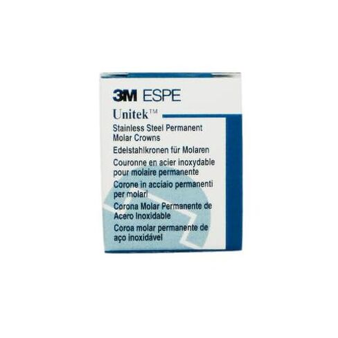 3M ESPE 900436 Unitek Stainless Steel Permanent Crowns 2nd Molar #6 Lower Left 5/Pk in Kuwait