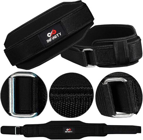 Neoprene Weight Lifting Belts Double Back Support Gym Workout Training Fitness in Kuwait