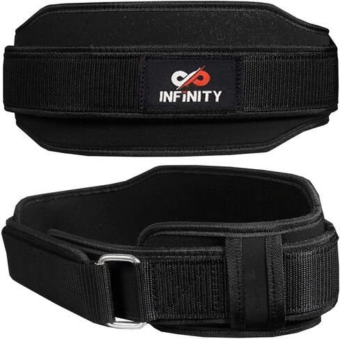 Neoprene Weight Lifting Belts Double Back Support Gym Workout Training Fitness in Kuwait