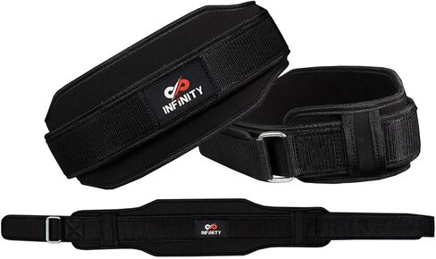 Neoprene Weight Lifting Belts Double Back Support Gym Workout Training Fitness in Kuwait