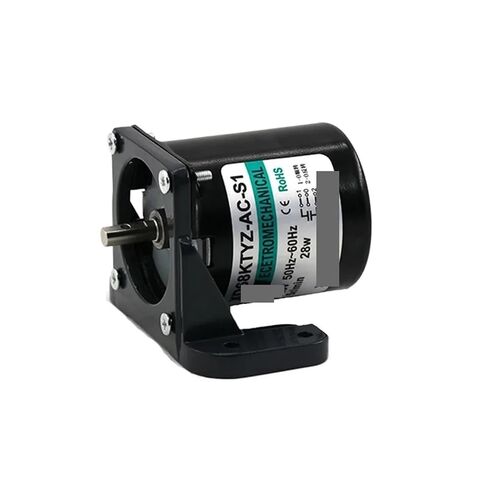 Synchronous Motor 68KTYZ AC Synchronous Motor with Bracket 220V Center Output Shaft Engine 28W Can CW CCW 2.5 rpm-110 RPM Permanent Magnet Motor(110rpm) in Kuwait