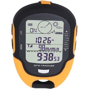 Cryfokt Digital Altimeter, Dual Navigation System with 16 Direction Compass and Hygrometer Thermometer, for Hiking Camping Mountaineering Outdoor Activities in Kuwait